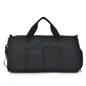 Новая нейлоновая дорожная сумка большой емкости, наплечная сумка с карманом для обуви, сухая, влажная, отдельные сумки для багажа, розовые женские большие сумки