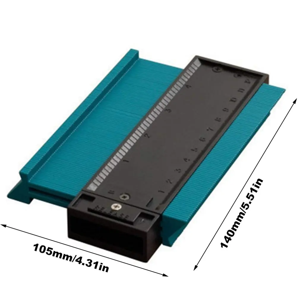 

Profile Measuring Tools Deep Duplicator Tiling Laminate Woodworking Multi-functional Irregular Plastic Gauge Contour Gauge Rule