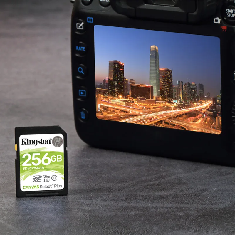 Kingston SD карта 32 Гб 64 128 памяти картао де Мемория SDHC/SDXC Micro 256 ГБ для HD 1080p и 4K