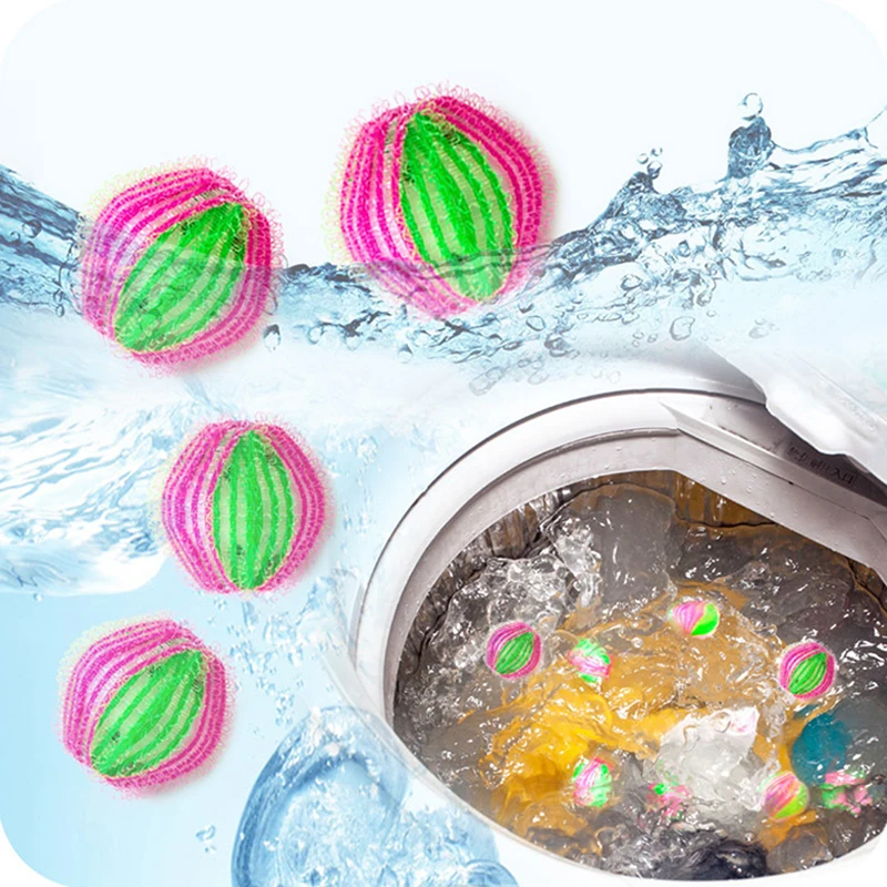 

Floating Hair Catcher Reusable Laundry Washing Ball Washing Machine Cleaning