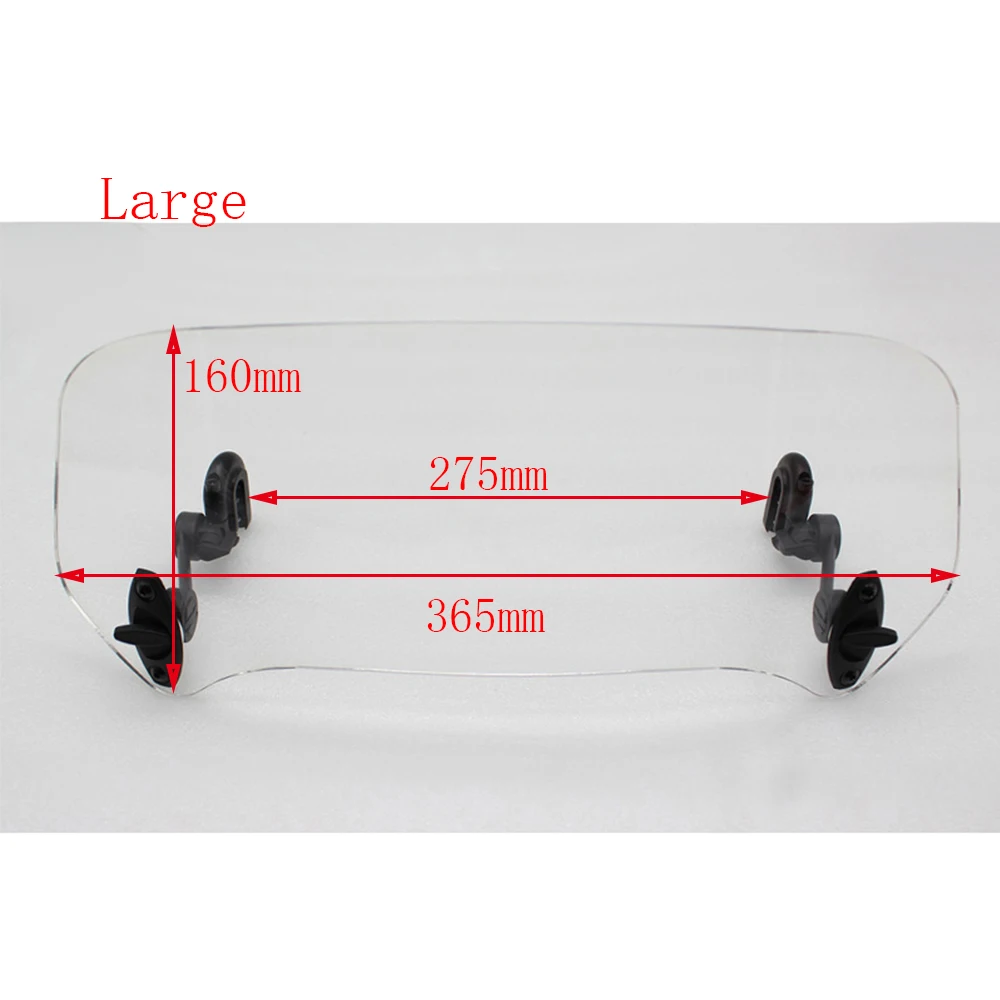 Универсальный Регулируемый экран лобовое стекло спойлер дефлектор воздуха для