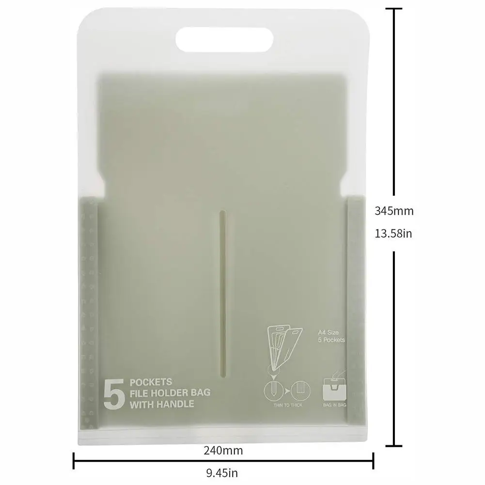 Expanding Accordeon File Folder Letter Size Organizer Suitable For Family School Office And Business Travel #Y2 | Канцтовары для