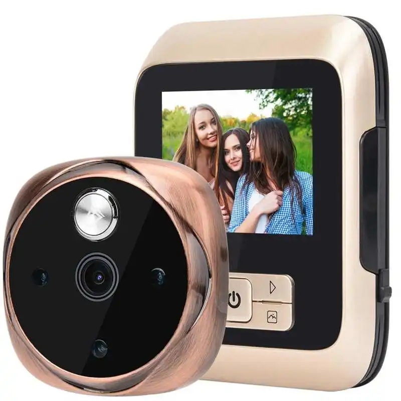3 inch 3MP HD Smart Electronic Video Peephole Camera Cat Eye Monitor Doorbell Photo Video Viewing Angle enlarge