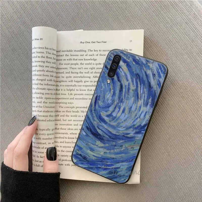 

Art aesthetic van Gogh painting Phone Case For Samsung galaxy S 7 8 9 10 20 edge A 6 10 20 30 50 51 70 note 10 plus