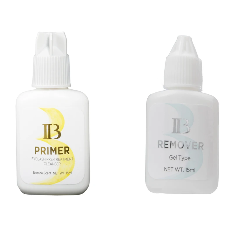 IB Lash Primer Pre Treatment Eyelashes Glue Remover Gel Type Eyelash Extension Kit Original I Beauty Set Faux Cils Makeup Tool