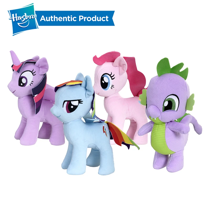 Hasbro 25,4 см My Little Pony мягкий плюшевый Ast Princess Twilight Sparkle Rainbow Dash Пинки-Пай Спайк детский подарок