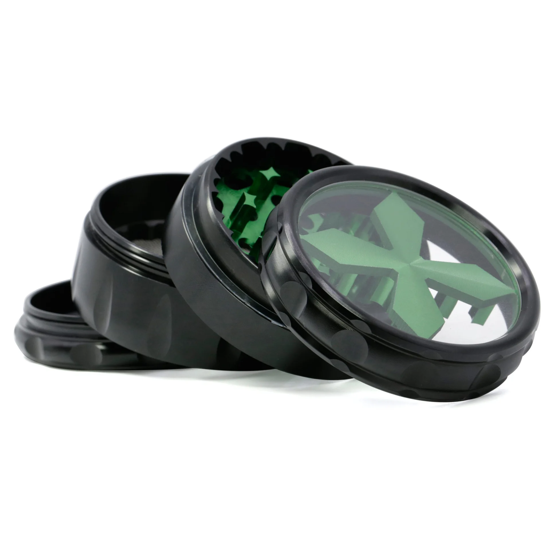 Новинка четырехслойные измельчители трав для курения мельница дыма специй