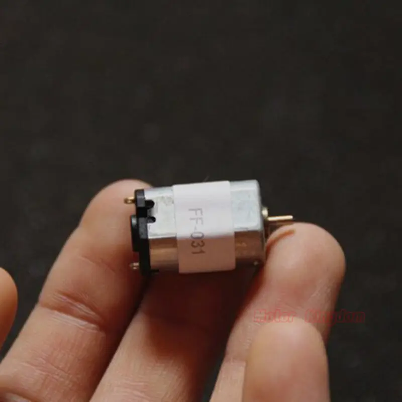 DC 2V 4V 3В 7000 об/мин FF 031 Micro Mini 12 мм мотор драгоценные щетки двигателя