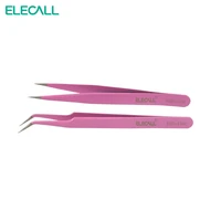 tweezers beauty tool planting grafting fixed birds nest picking pneumatic straight elbow pink photo household fine tool