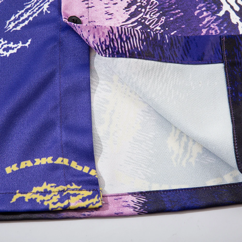 Голубая готическая одежда летние топы плюс размера блузка уличная больших