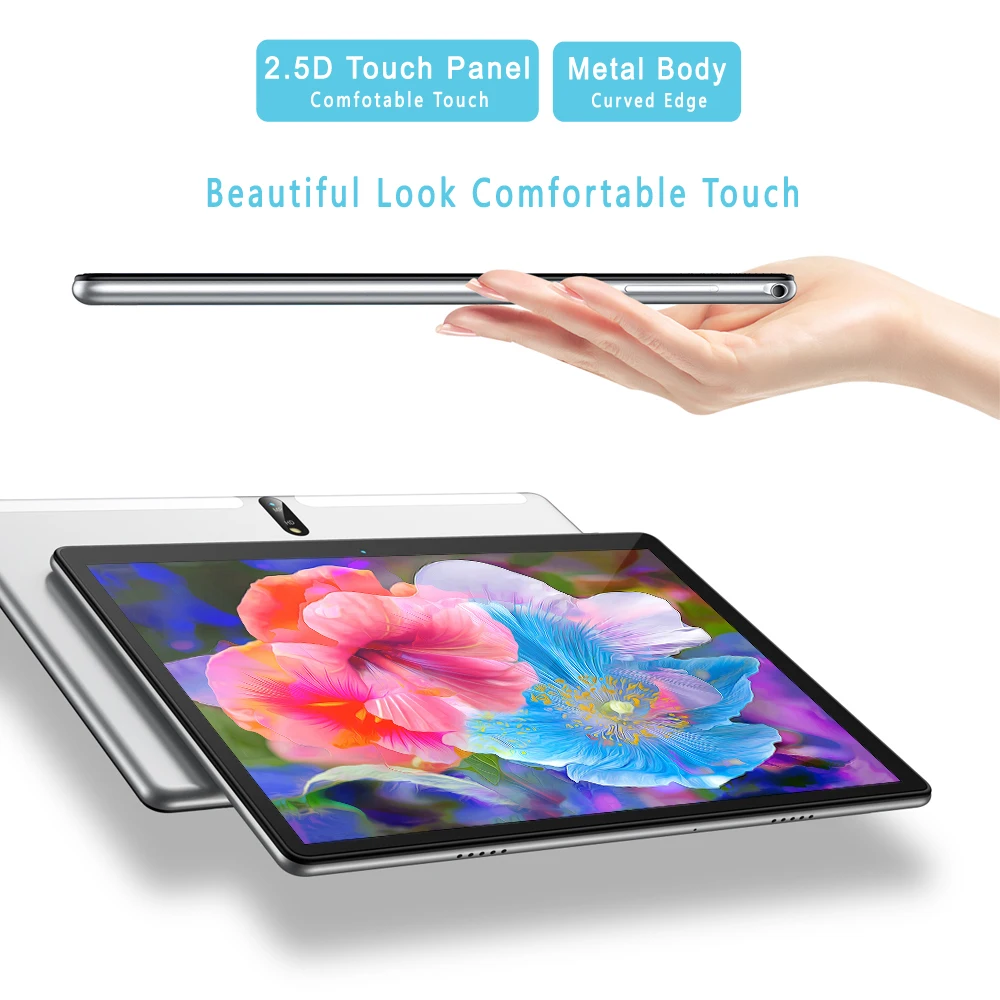 Планшет SC9863A экран 10 1 дюйма Восьмиядерный процессор Android 9 0 4G GPS Wi Fi Bluetooth Google