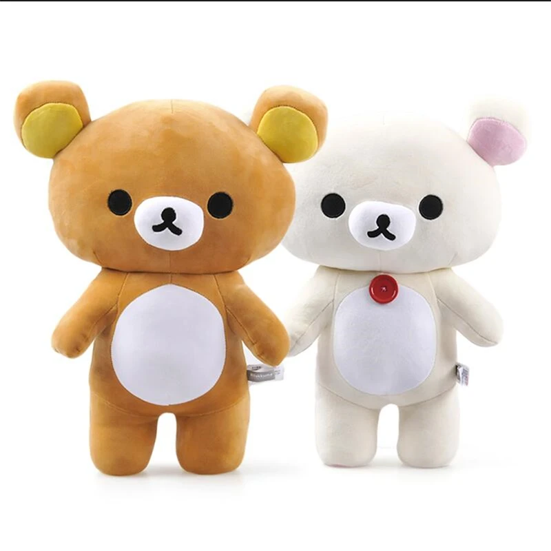 На рост от 80 до 140 см Kawaii с медвежонком-рилаккумой кожного покрова плюшевое