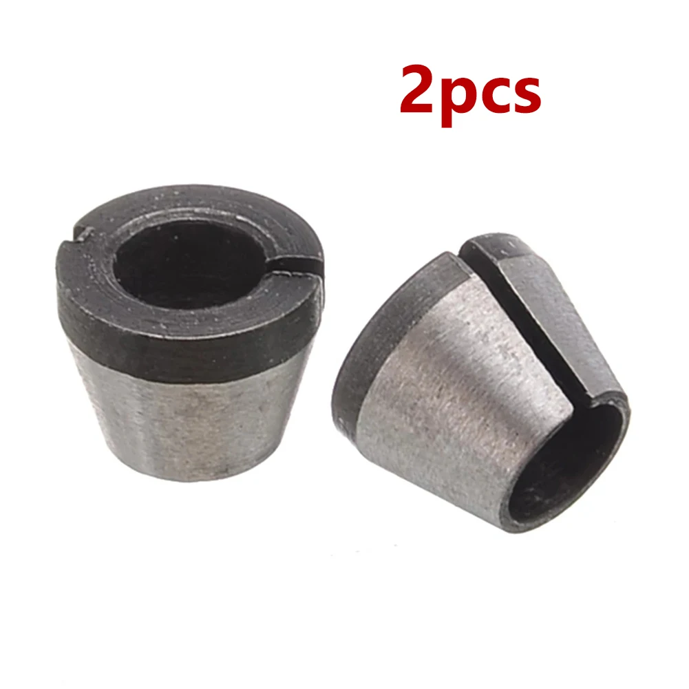 

Router Bit ColletsTrimmer Collet Chucks Router Bit 2pcs 5pcs For Chuck Conversion Of Trimming Engraving Machines Replace Parts