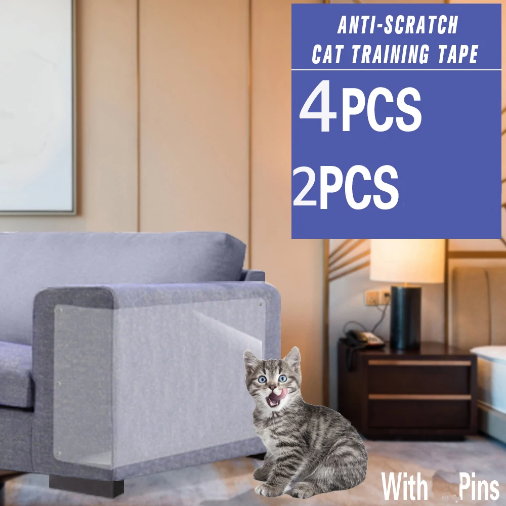 

Cat Scraper Durable Sticker Tape Cat Scratching Post Furniture Couch Sofa Protector Anti Cat Scratcher Paw Pads For Claw