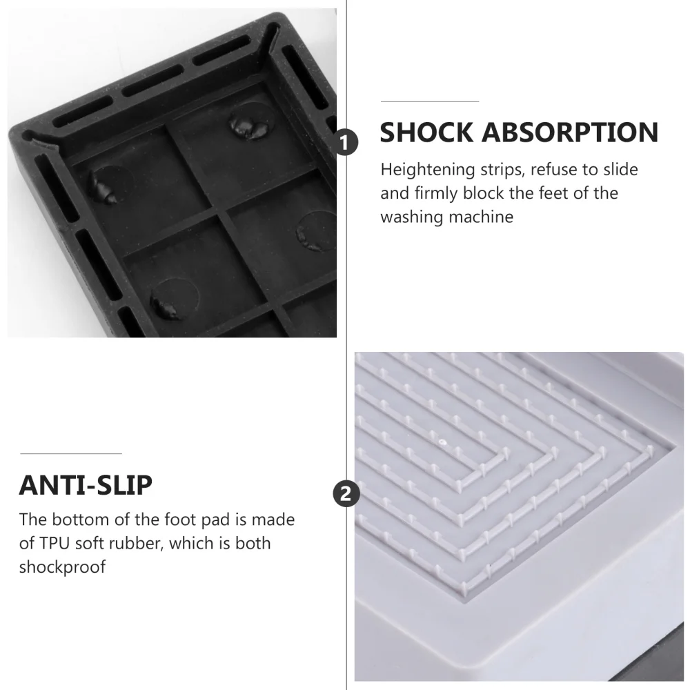 

1Pc Washing Machine Padding Block Fridge Heightening Block Furniture Accessory