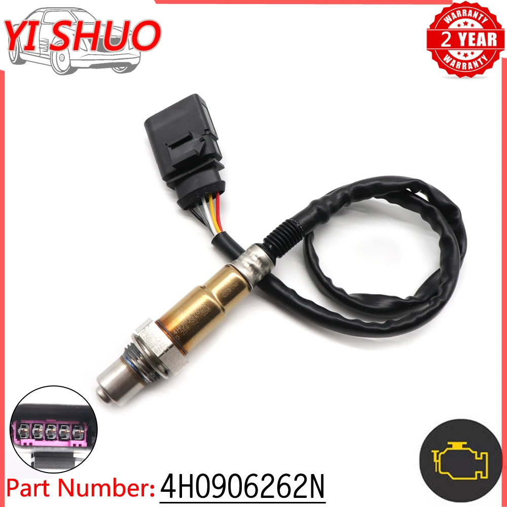 

Car 4H0906262N Air Fuel Ratio Lambda O2 Oxygen Sensor For Audi A8 RS7 S6 S7 S8 Volkswagen Beetle Passat 4H0906262H Upstream