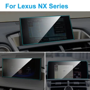 car screen protector for lexus nx200 nx300 h nx200t nx series interior car gps navigation tempered glass screen protective film free global shipping