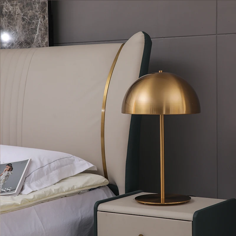 СКАНДИНАВСКАЯ МИНИМАЛИСТИЧЕСКАЯ НОЧНАЯ ЛАМПА ДЛЯ ГОСТИНОЙ В ФОРМЕ ГРИБА ДЛЯ ДЕВОЧКИ В СПАЛЬНЕ ИЗУЧЕНИЯ.