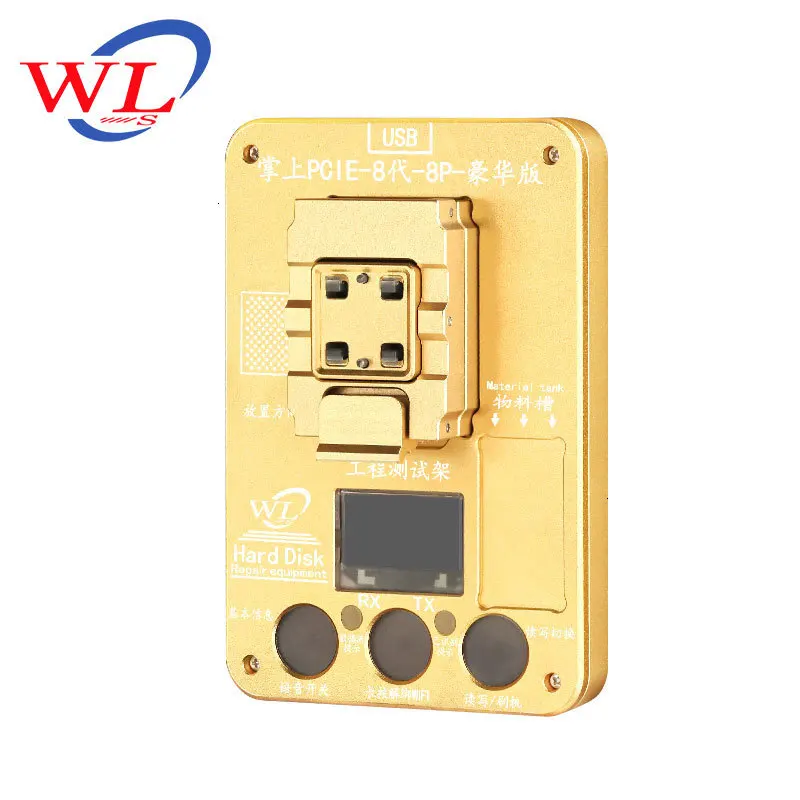 

WL PCIE NAND Programmer NAND Test Fixture for iPhone X 8P 8 7P 7 6SP 6 6P SE 5 Write and Reader Hard Disk Repair Equipment