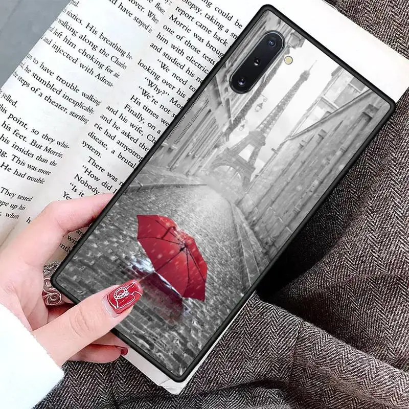 

Romantic Paris Eiffel Tower Phone Case For Samsung Galaxy S8 S9 S10 Plus S10E Note 3 4 5 6 7 8 9 10 Pro Lite cover