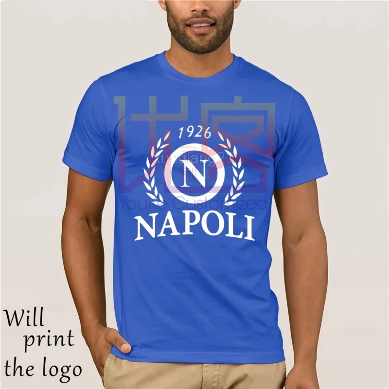 Серия A Италия SSC Napoli FC Клубная футболка для фанатов мужская повседневная одежда