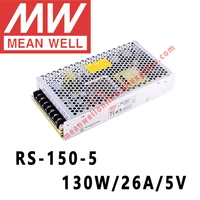 rs 150 5 mean well 130w26a5v dc single output switching power supply meanwell online store