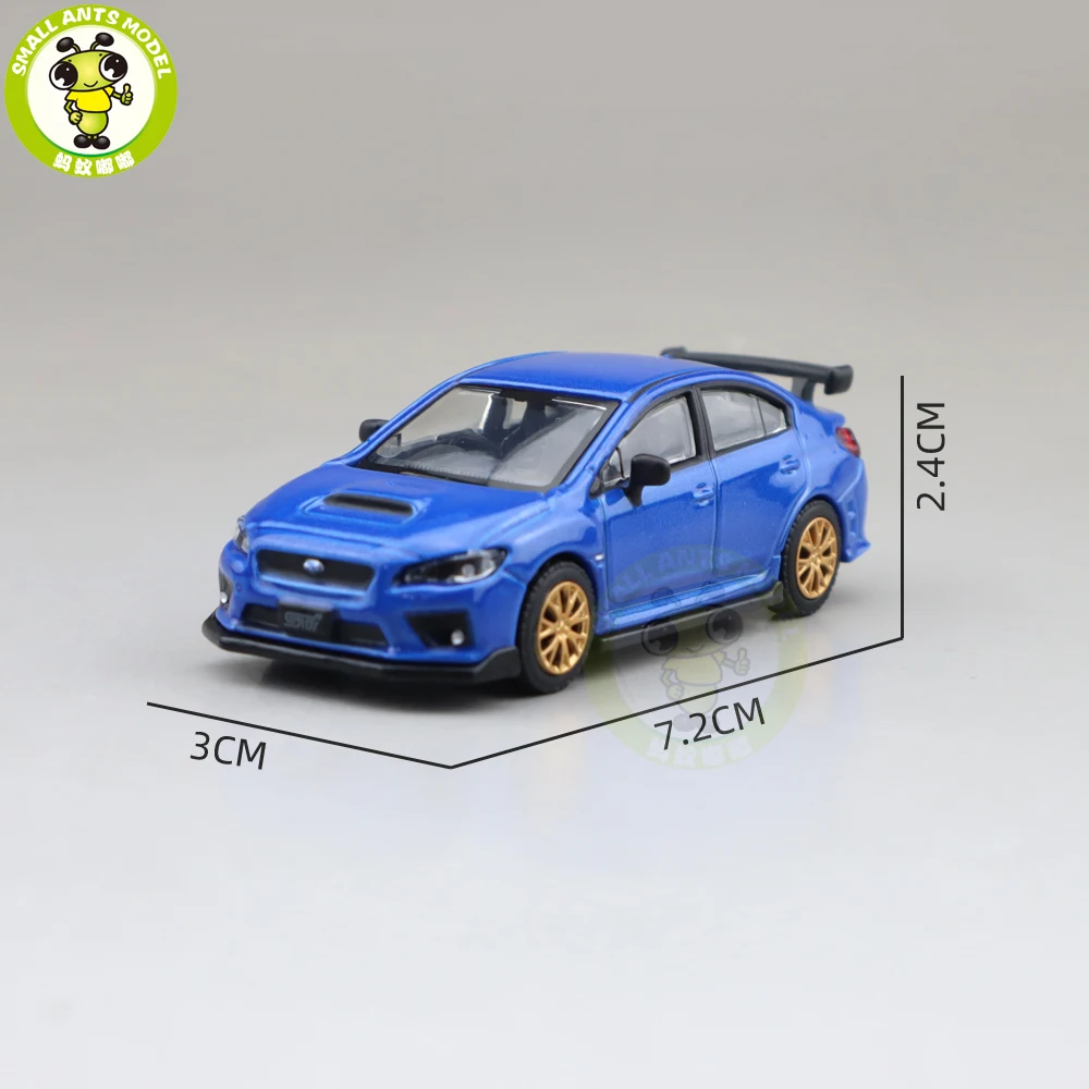 1/64 JKM Subaru WRX STI литые игрушечные модели автомобиль Мальчики Девочки Подарки |