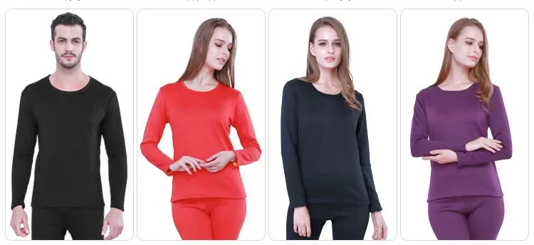 Jerrinut размера плюс женское/мужское термобелье L XL 2XL 3XL 4XL 5XL 6XL кальсоны для мужчин/женщин зимний комплект нижнего белья теплый