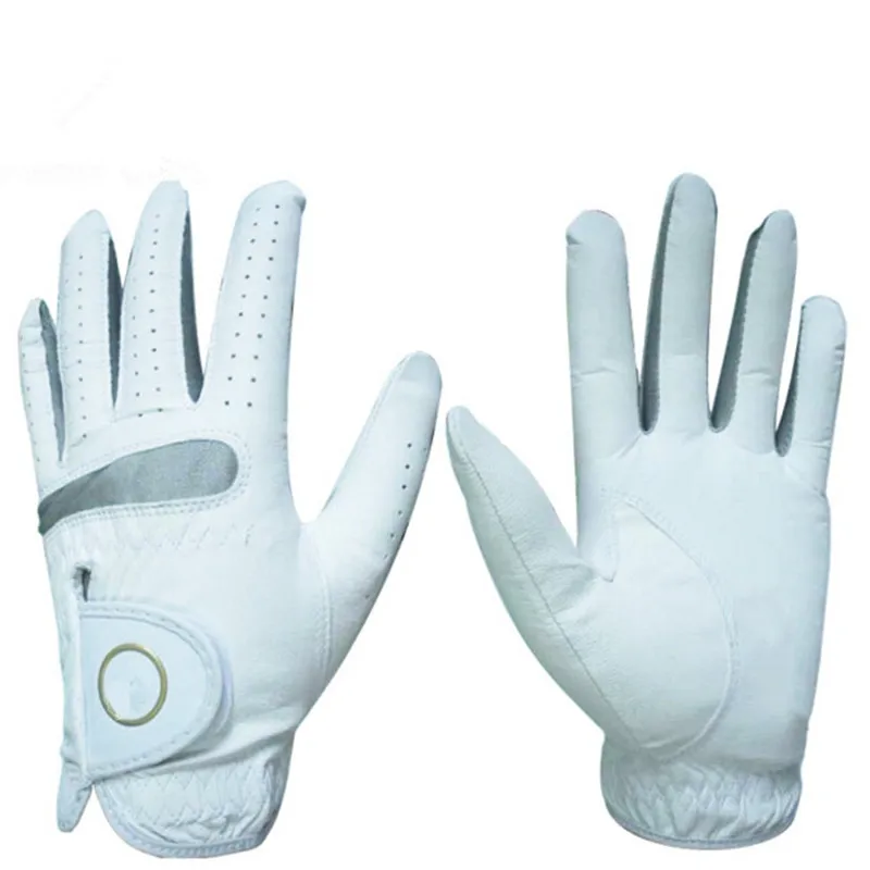 10 шт./лот высококачественные мужские перчатки для гольфа Gent Cabretta розничная