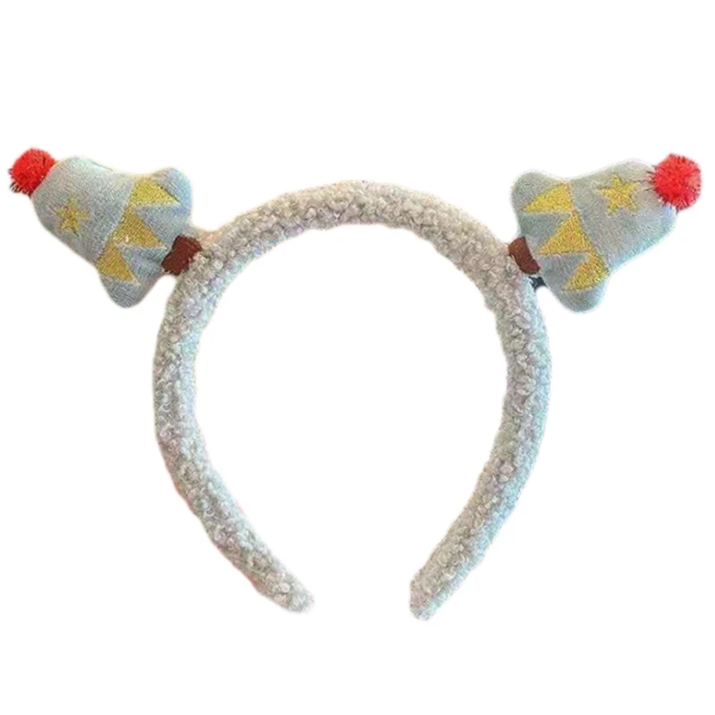 Новый стиль Искусственный Санта Клаус ободок для волос Рождественский Снеговик -