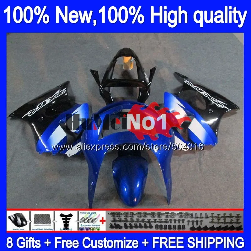 

Корпус для KAWASAKI ZX-6R ZX-636 ZX600 600CC ZX6R 98 99 цвет синий, черный; большие размеры 82MC. 7 ZX636 ZX600CC ZX 636 6 R 600 CC 6R 1998 1999 обтекатель