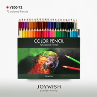 joywish 4872 colored pencil lapis de cor professionals artist painting oil color pencil for drawing sketch art supplie