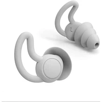 reusable safe silicone high fidelity earplug soft silicone ear plugs tapered sleep noise reduction earplugs sound reduce 40db