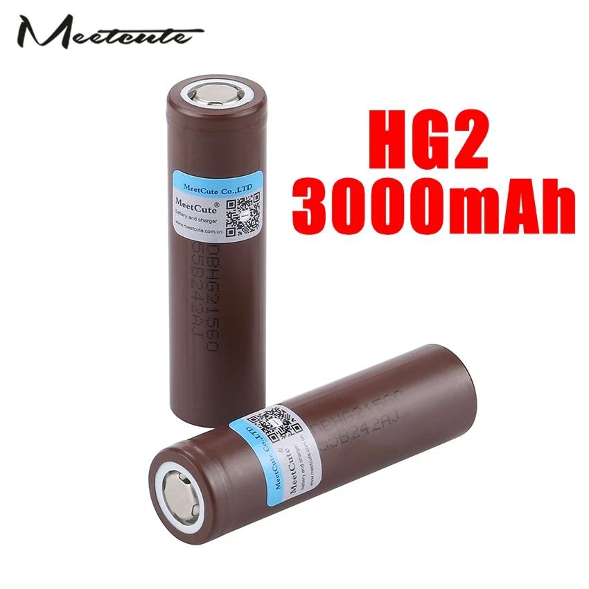 18650HG2 3 6 V 3000mAh аккумуляторная батарея высокой разрядки 30A большой ток для LG
