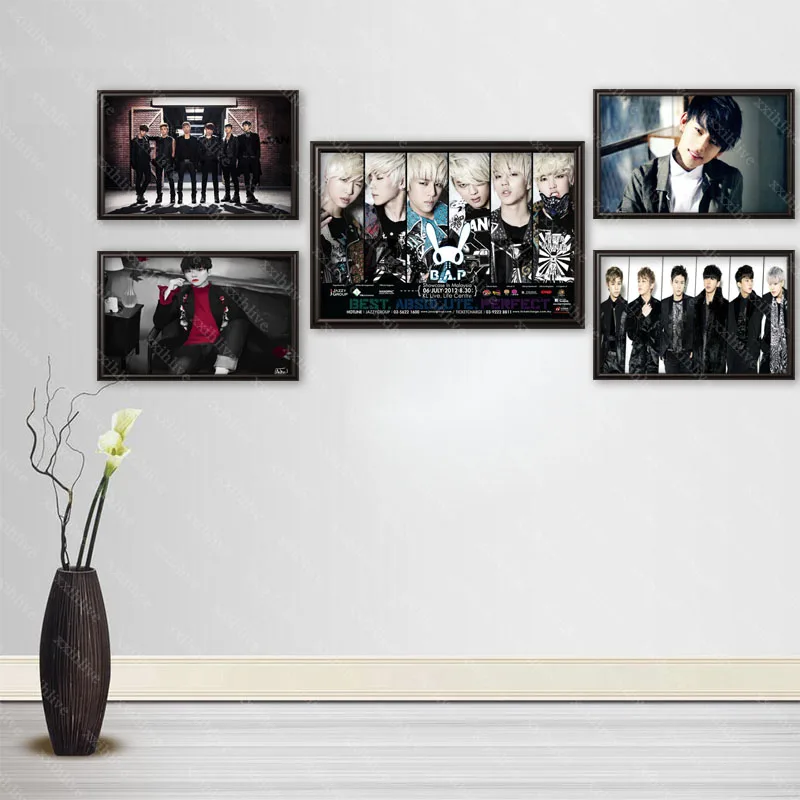 

Canvas Painting Wall Art KPOP B.A.P Posters And Prints Wall Pictures For Room Decoration Home Decor Customizable 40x60cm