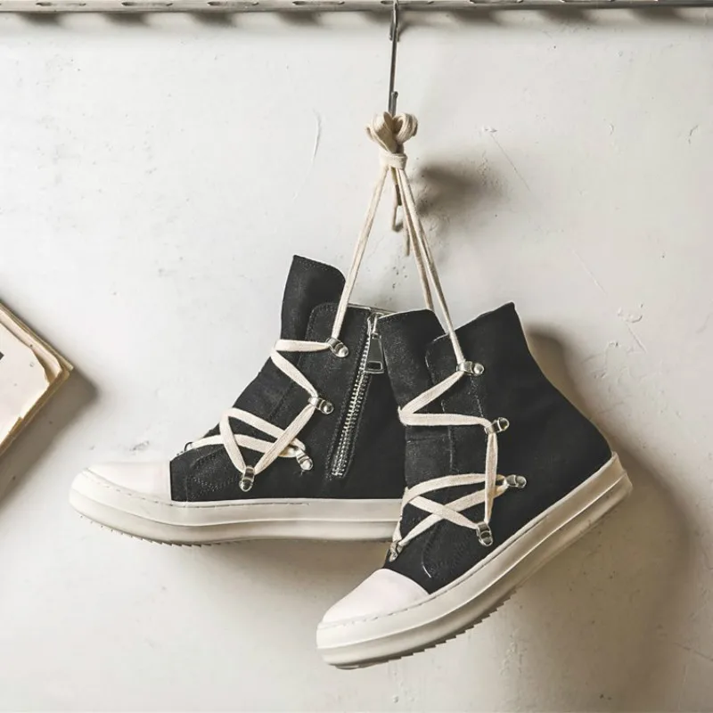 

SWYIVY Thick Bottomed Canvas Couple Shoes Sneakers 2020 Spring New Trend Shoes Hip Hop Casual Shoes Women Sneakers Platform Flat