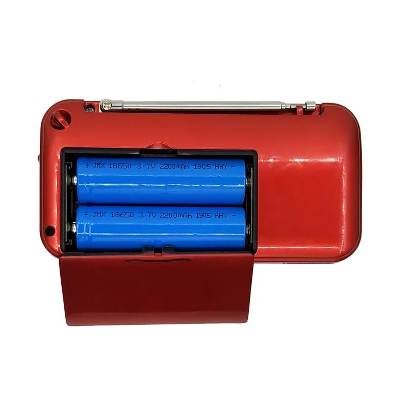 Портативный FM-радиоприемник C-803 Мини цифровой USB TF MP3-плеер светодиодный фонарик
