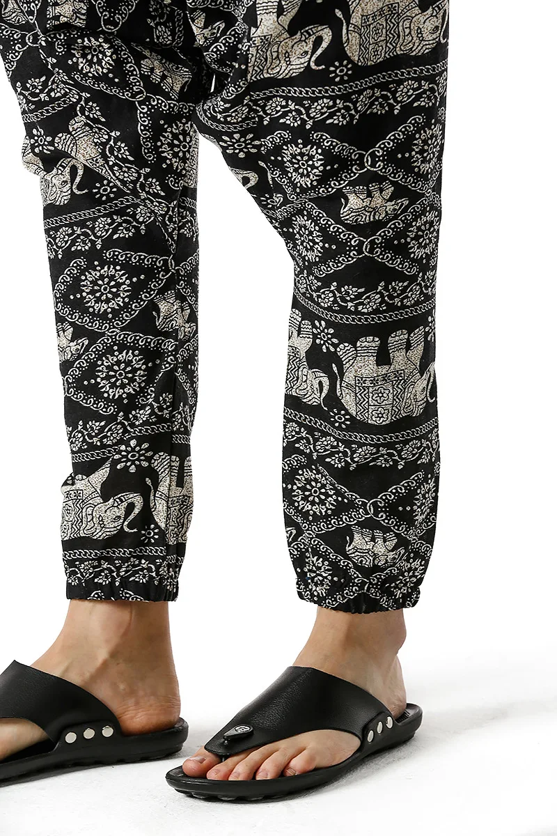 Мешковатые Свободные повседневные штаны в непальском стиле для мужчин шаровары