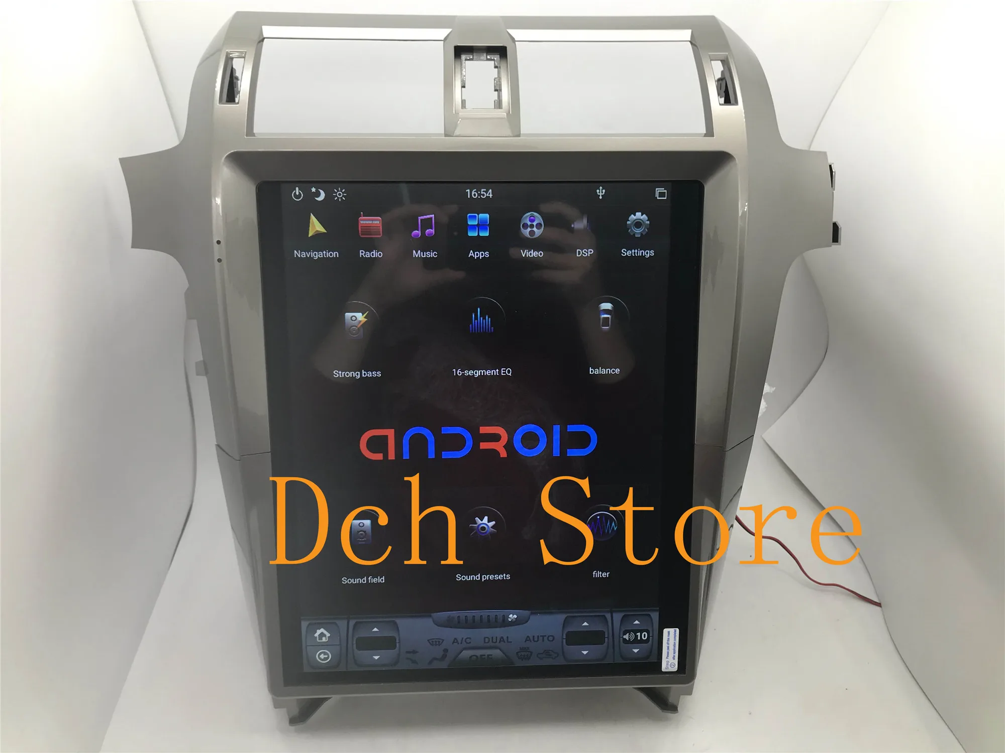 15 дюймовый вертикальный автомобильный DVD GPS навигатор Тесла стиль Android 9 0 для lexus GX