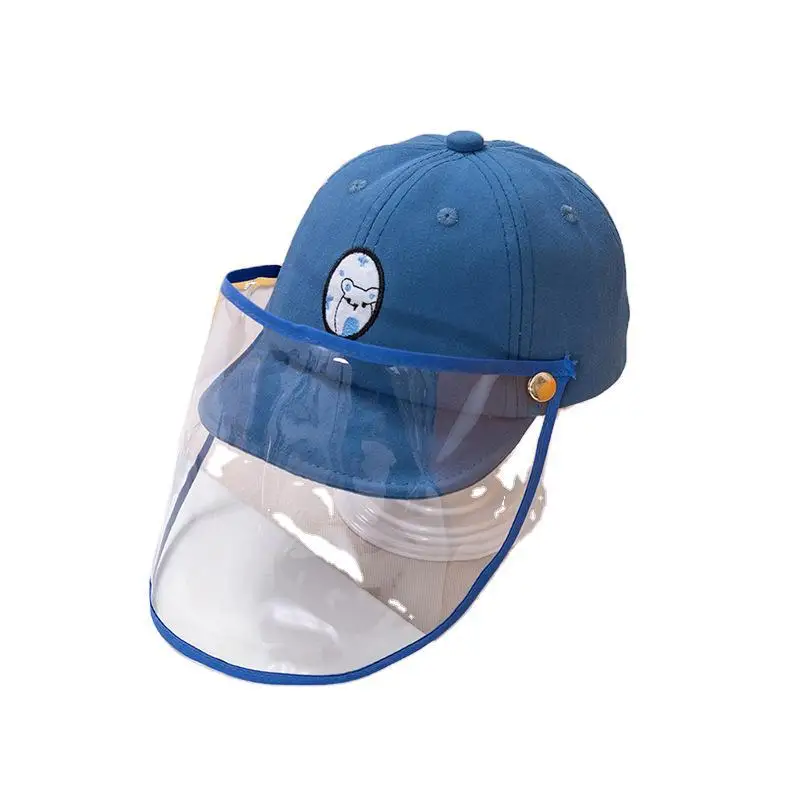 

Baby Anti-spitting Hat Spring New Baby Hat Detachable Isolation Child Protective Hat