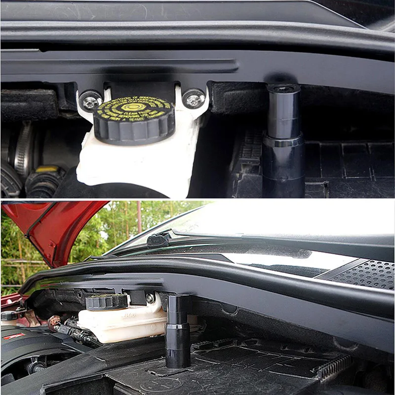 Automobile Car Front Windshield Plate Rainwater Catchment Water Repellent Collection Box Support Bracket For Citroen C4|box gum|box twinbracket cctv