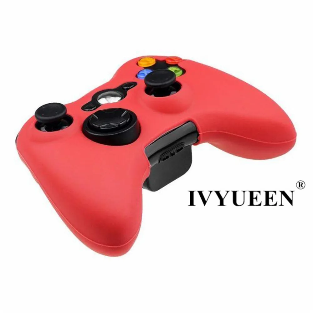 Защитный чехол IVYUEEN для Microsoft Xbox 360 20 цветов мягкий силиконовый