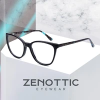 zenottic retro cat eye glasses frame female acetate optical spectacles women fashion clear lens prescription myopia eyeglasses