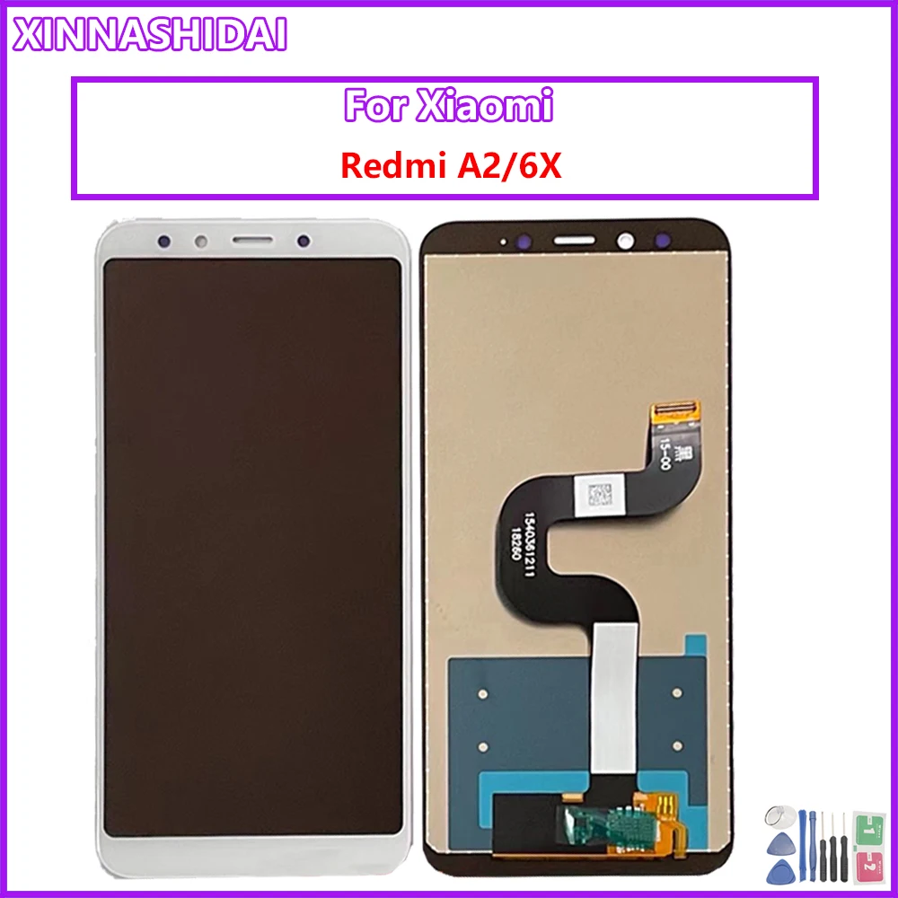 Для Xiaomi A2 ЖК сенсорный экран дигитайзер для Redmi 6 Pro MI 6X сборка с рамкой|Экраны