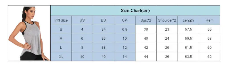 

Womens Fitness Sports Sleeveless Tee Yoga Running Gym T Shirt Tank Top Vest UK