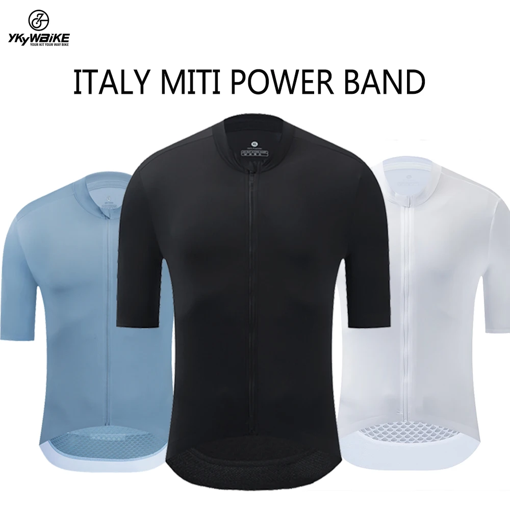 

Cycling Jersey Men Women Breathable Mountain Bike Clothing Quick Dry Race Bicycle Shirt Italy MITI Hem Road Cycling Top