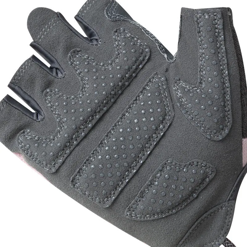

Sports Half-Finger Gloves Men Women Outdoor Riding Cycling Non-Slip Gloves Male Fitness Thick Pad Breathable Wrist Gloves