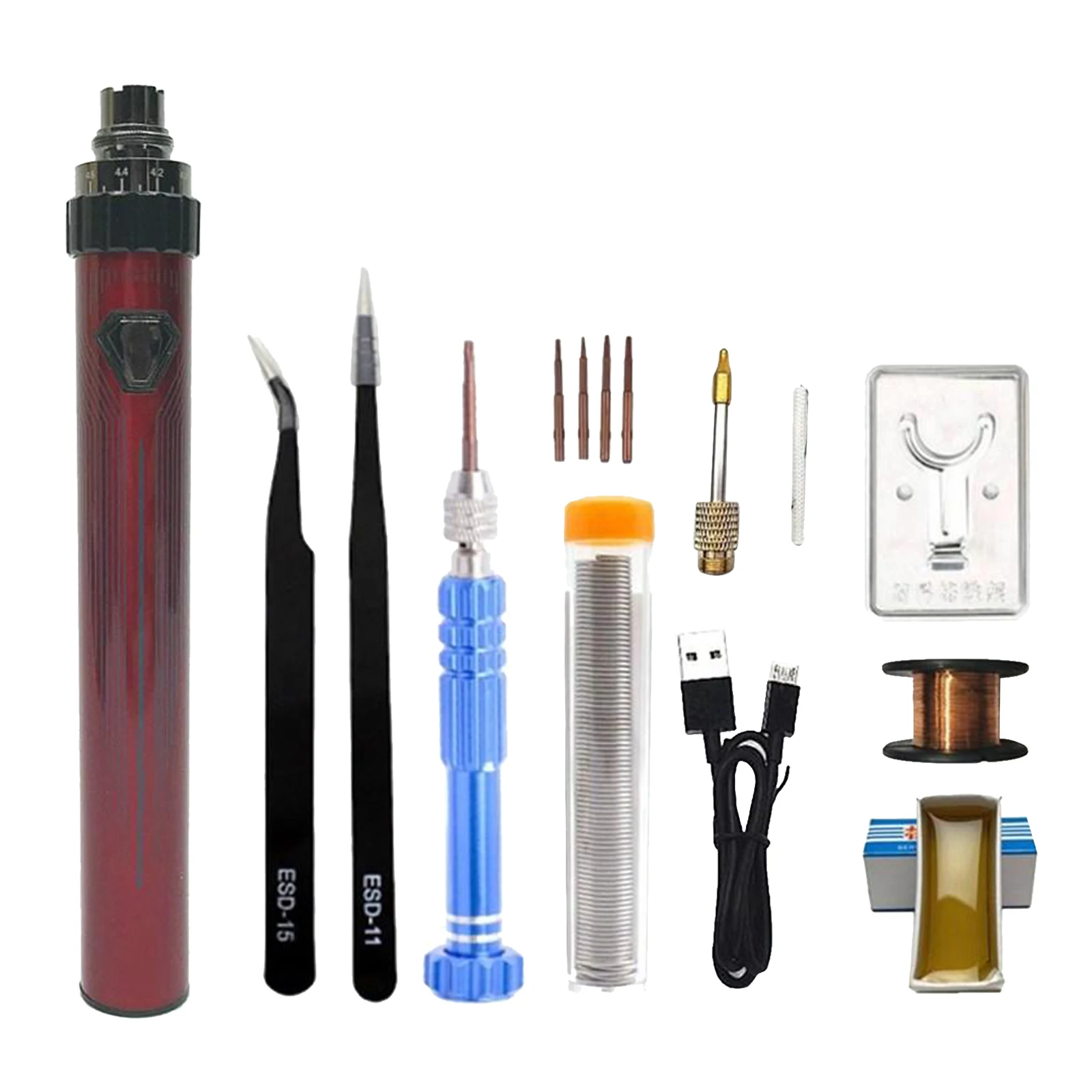 

Mini Wireless Charging Battery Soldering Iron Pen USB Welding Tool Kit