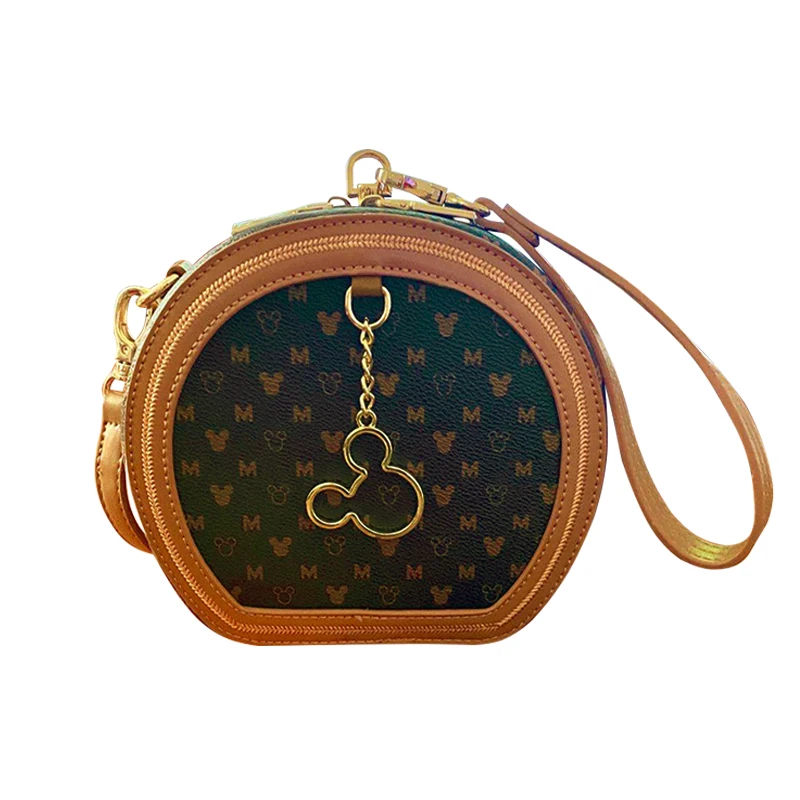 

Luis Vitton Brand Cooperation Small Round Barrel Bag Women 2021 Retro Single Shoulder Messenger Bags Ladies Purses and Handbags