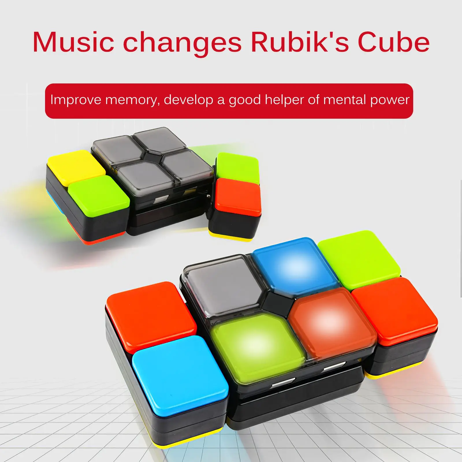 

Multiple Game Modes Electronic Music Cube For Kids Variety Play Alone With Friends Family Magic Educational Music Puzzle Cube